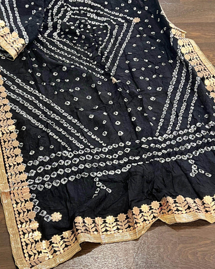 Gota patti bandhani dupatta - Kurti Connection USA