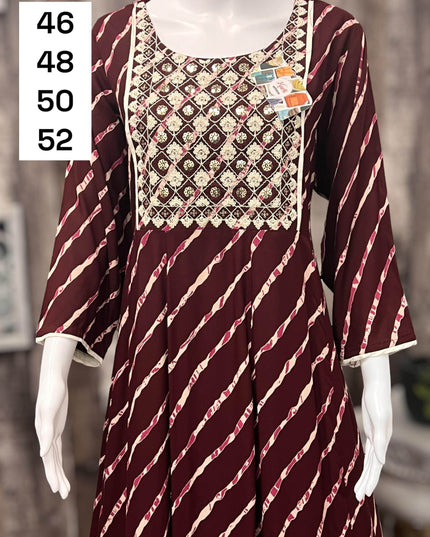 Soft cotton kurti - Kurti Connection USA