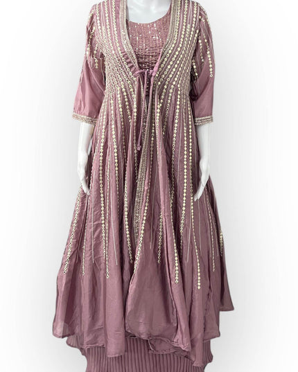 Party wear Lehenga set | crop top set - Kurti Connection USA