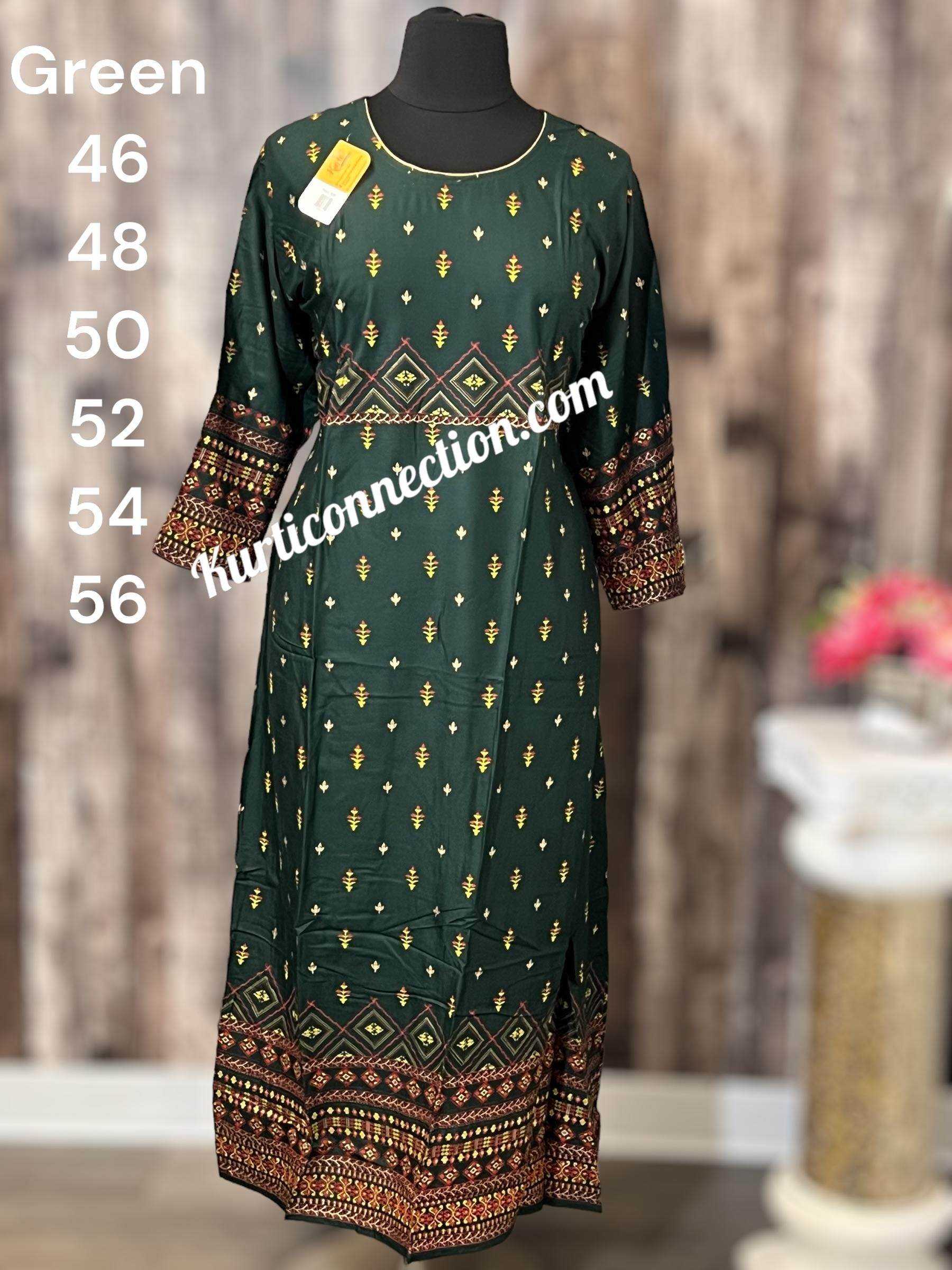 Plus size kurtis - Kurti Connection USA