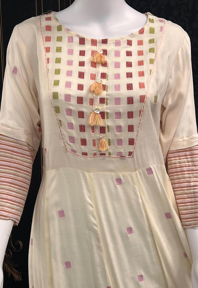 Anarkali style kurti - Kurti Connection USA