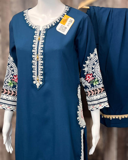 Soft cotton kurti set - Kurti Connection USA