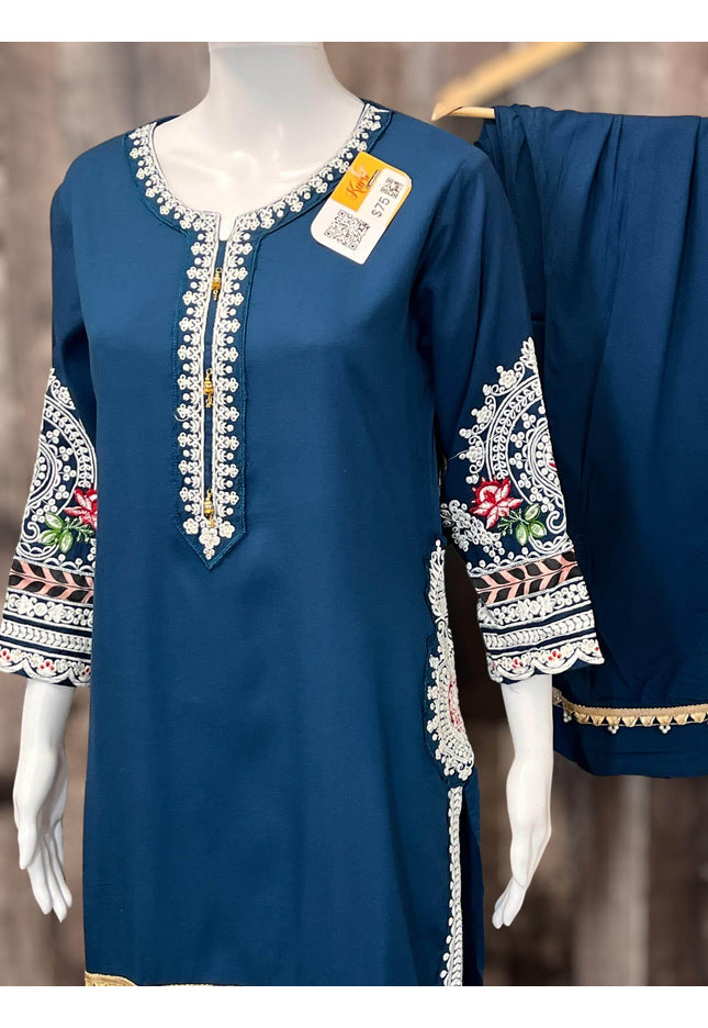 Soft cotton kurti set - Kurti Connection USA