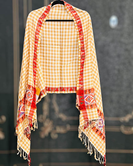 Soft cotton shawl - Kurti Connection USA