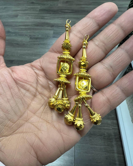 Golden latkans - Kurti Connection USA