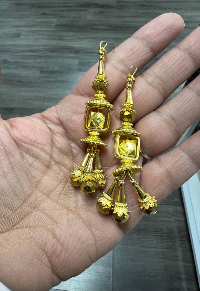 Golden latkans - Kurti Connection USA