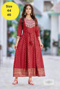 Soft cotton kurti - Kurti Connection USA