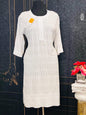 Rayon Chikankari kurti - Kurti Connection USA