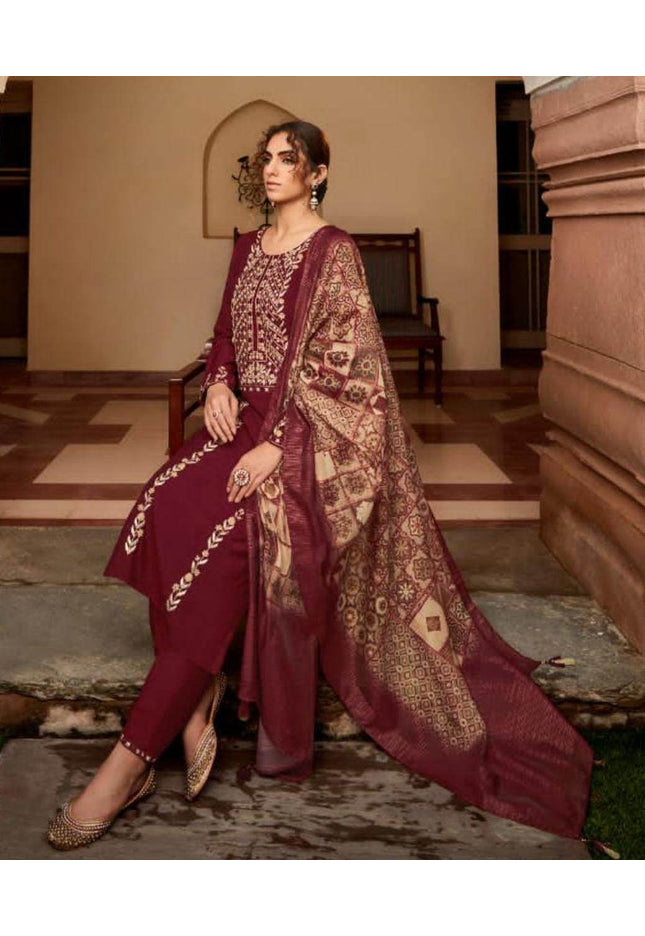 Modal silk kurti set | salwar kameez - Kurti Connection USA