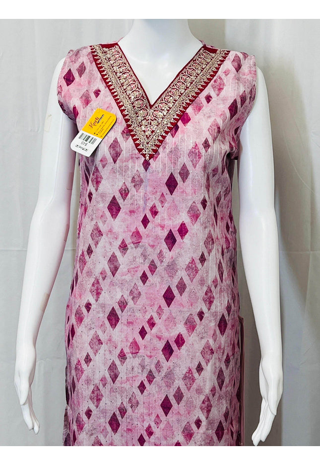 Georgette kurti | tunic - Kurti Connection USA