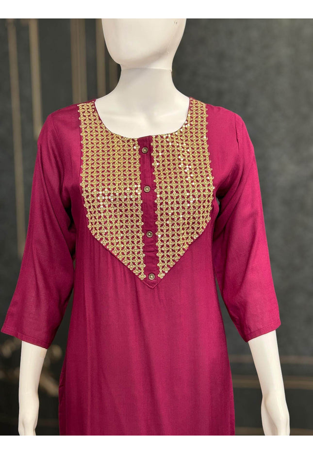 Rayon kurti - Kurti Connection USA