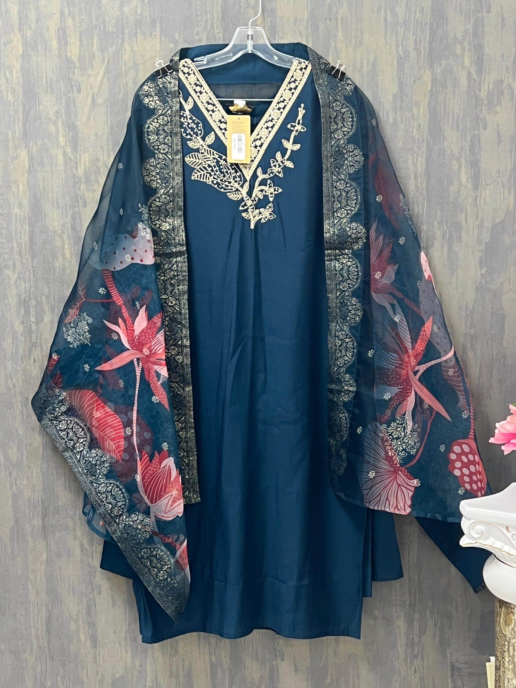 Plus size kurti sets - Kurti Connection USA