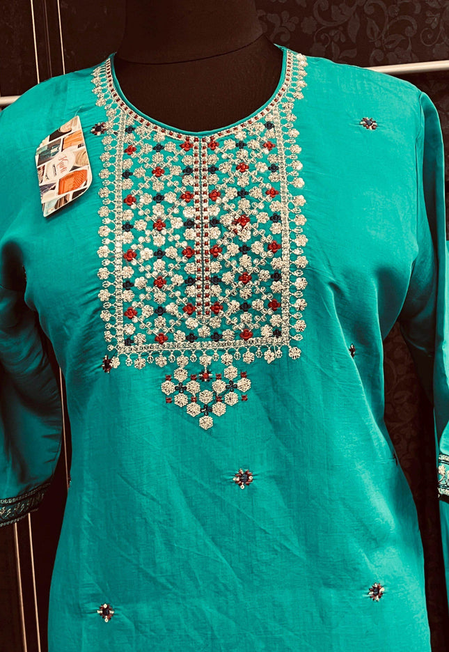1216 plus size kurti set - Kurti Connection USA