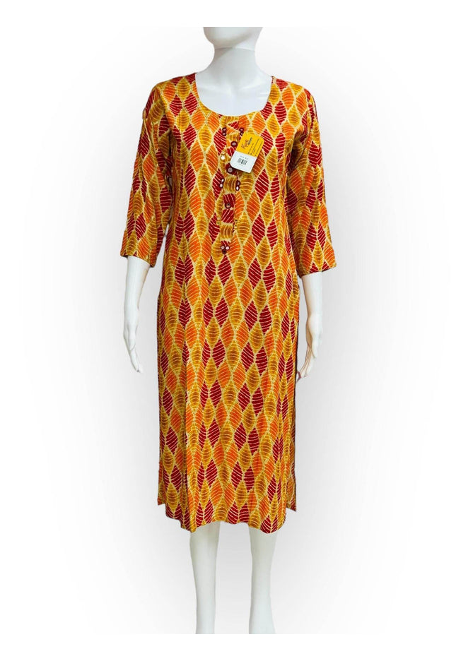 Multi color kurti - Kurti Connection USA