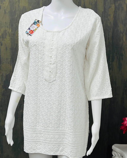 Short kurti / sequin short kurti - Kurti Connection USA