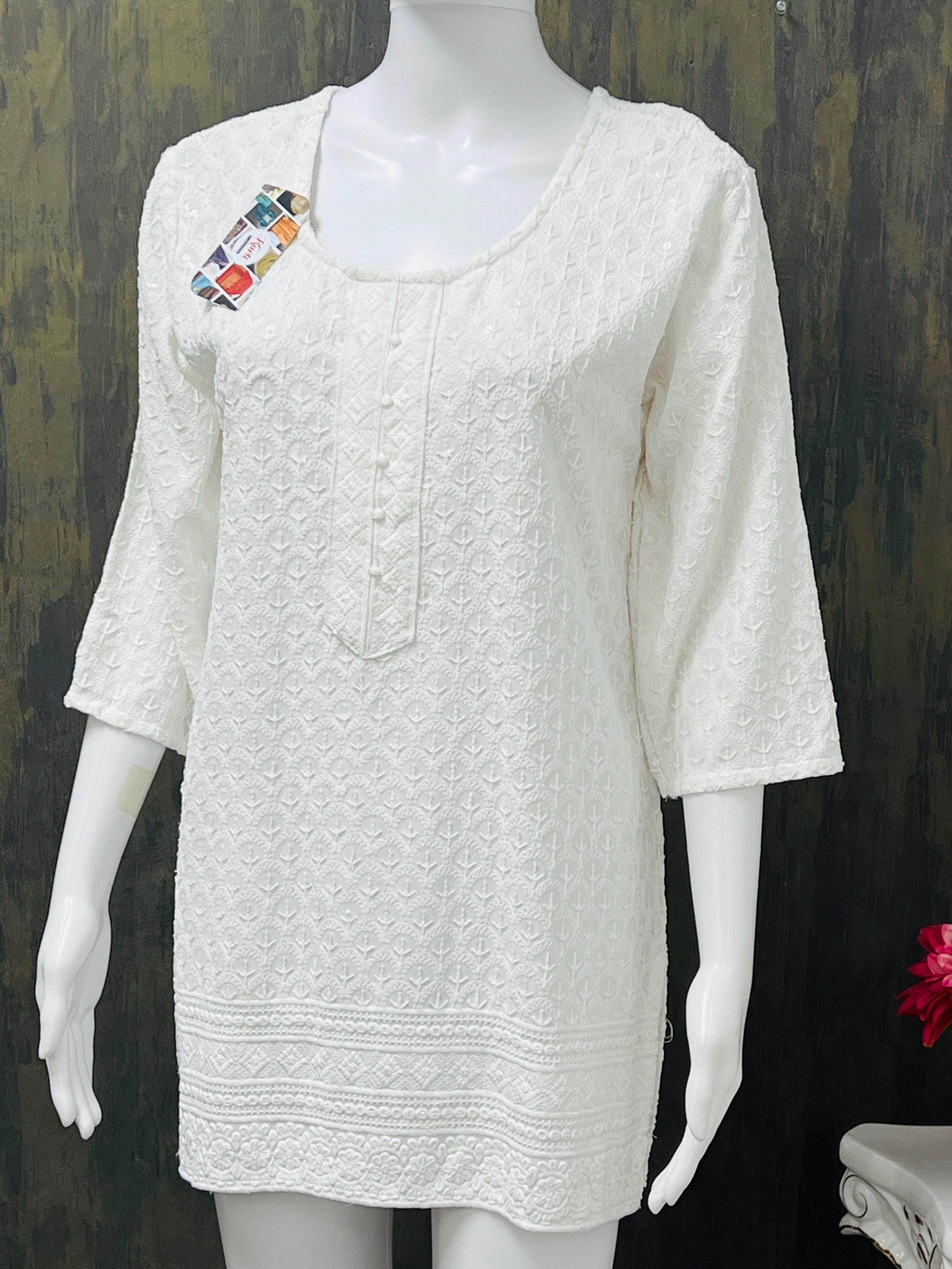 Short kurti / sequin short kurti - Kurti Connection USA