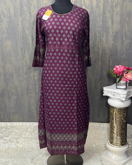 6Xl/ size 52 / Rayon kurti - Kurti Connection USA