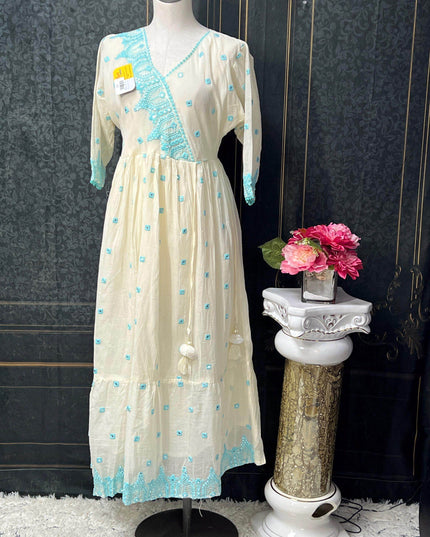 Soft cotton kurti - Kurti Connection USA