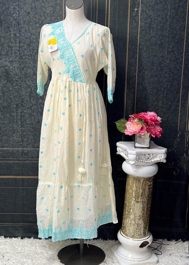 Soft cotton kurti - Kurti Connection USA