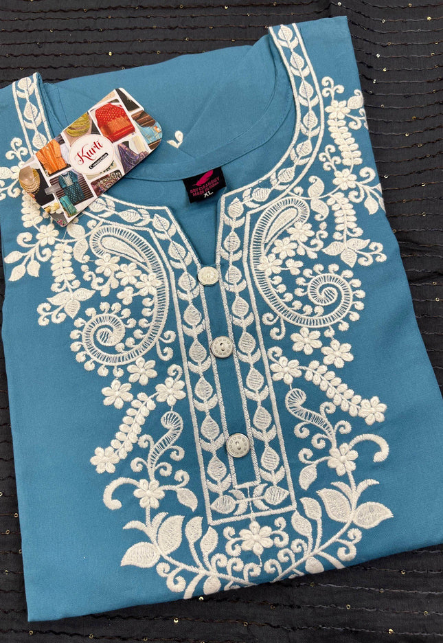 Rayon Kurti - Kurti Connection USA
