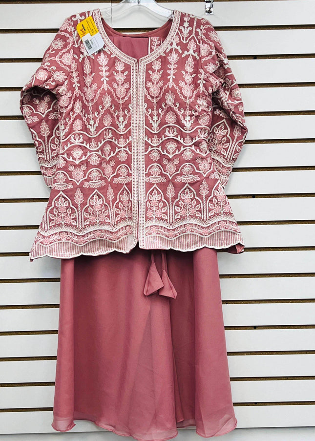 Short kurti with Plazzo pant | indo western outfit - Kurti Connection USA