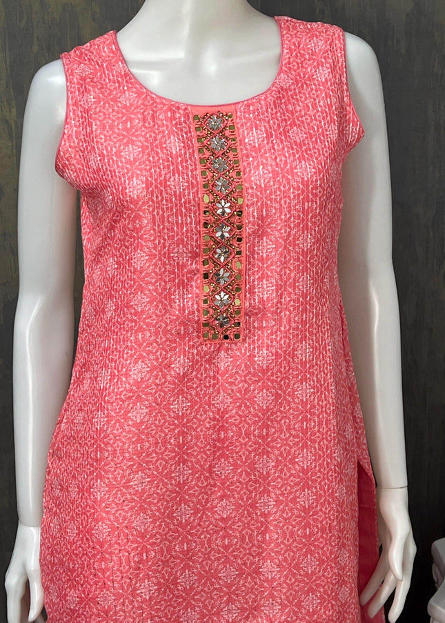 Soft cotton kurti - Kurti Connection USA