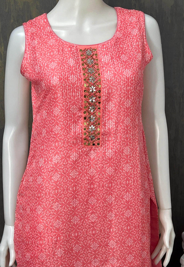 Soft cotton kurti - Kurti Connection USA