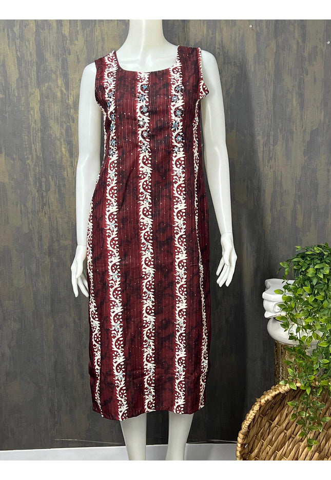 Batik print kurti - Kurti Connection USA