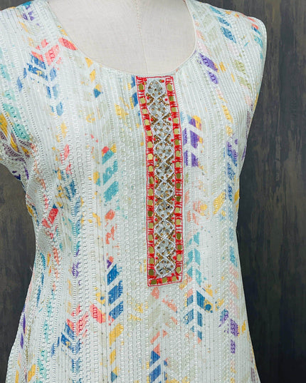 Soft cotton kurti - Kurti Connection USA
