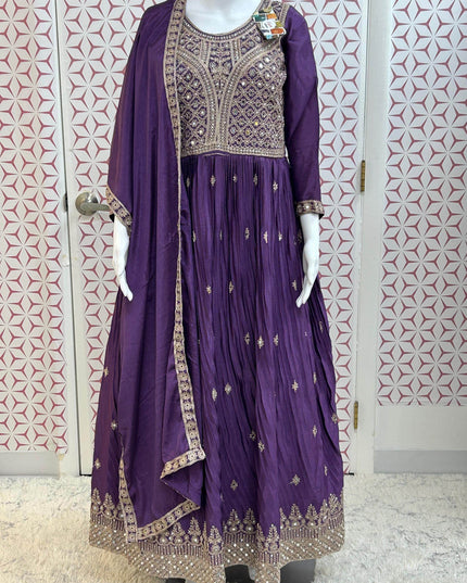 Silk kurti set - Kurti Connection USA