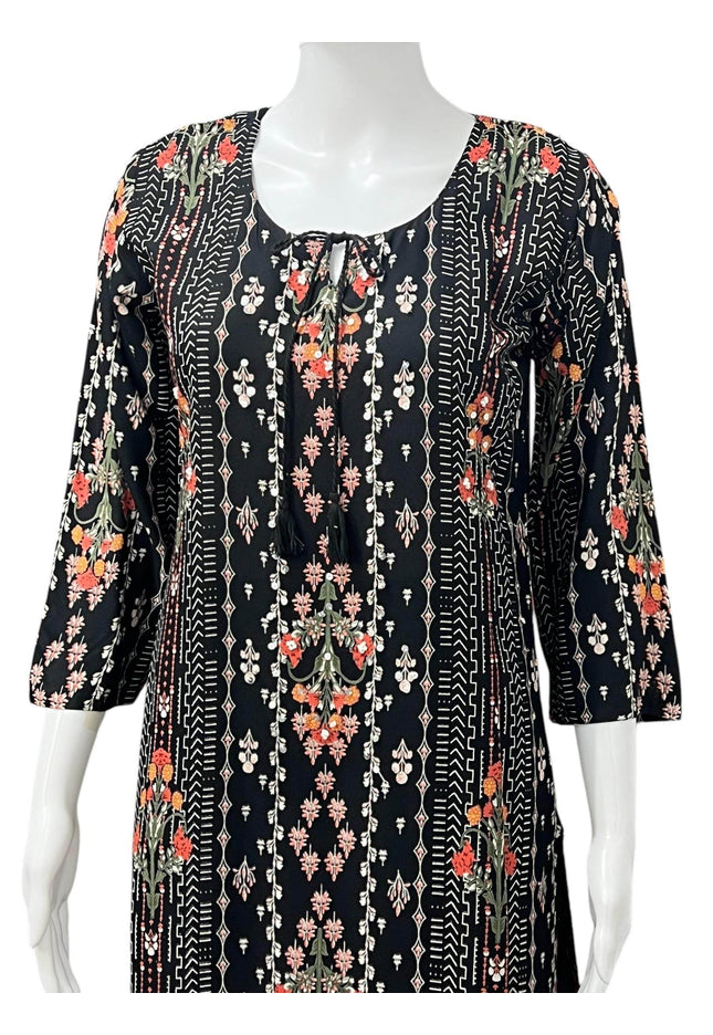 Mulmul cotton Kurti - Kurti Connection USA