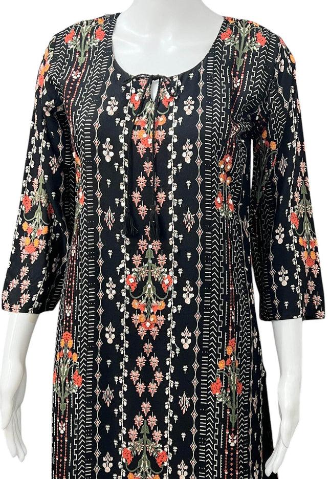 Mulmul cotton Kurti - Kurti Connection USA