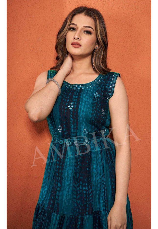 Mirror work Kurti - Kurti Connection USA
