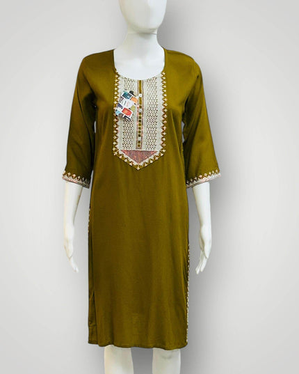 Rayon Kurti - Kurti Connection USA