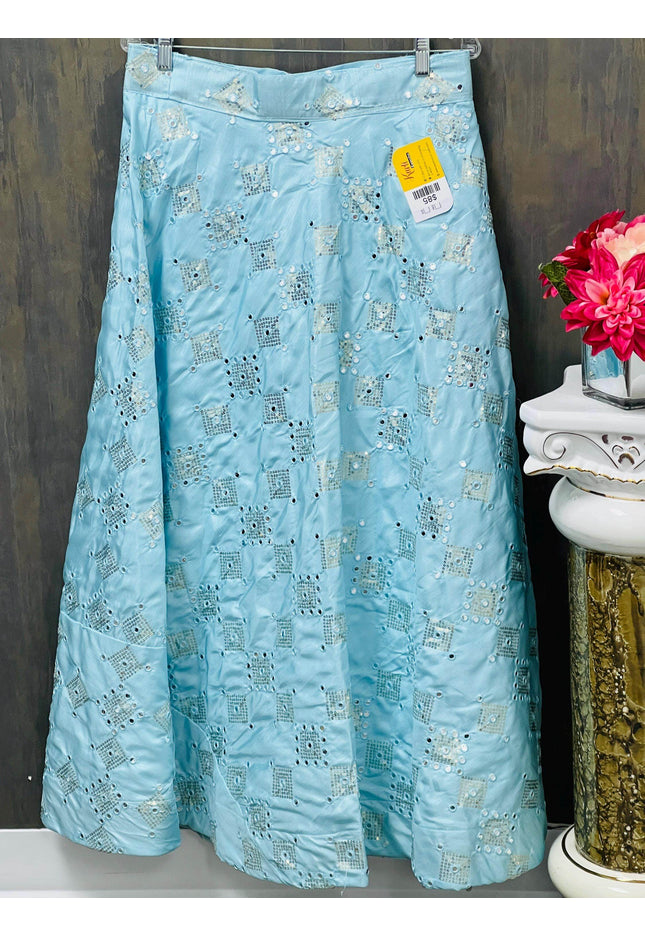 Silk Lehenga skirt - Kurti Connection USA