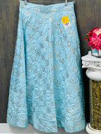 Silk Lehenga skirt - Kurti Connection USA