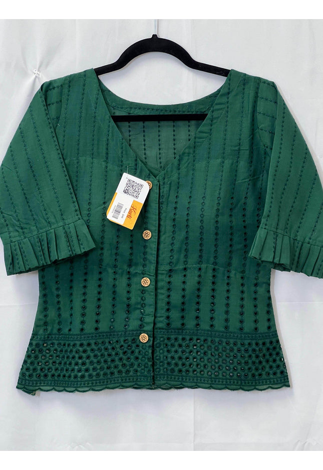 Long blouses : chikankari - Kurti Connection USA