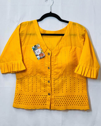 Long blouses : chikankari - Kurti Connection USA