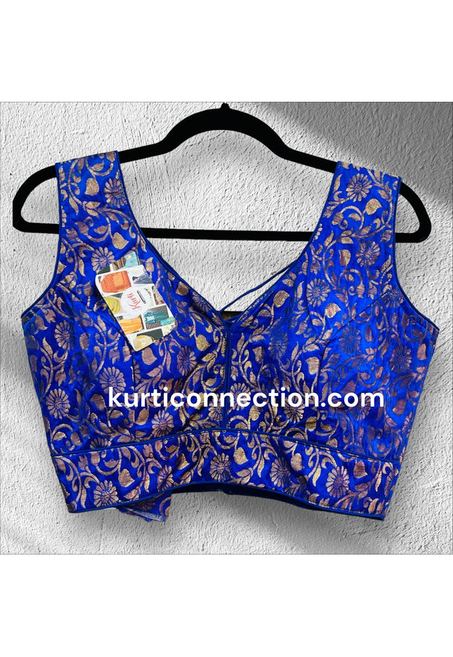 Brocade blouse - Kurti Connection USA