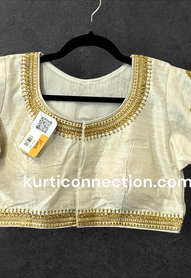 Readymade blouse | silk blouse - Kurti Connection USA