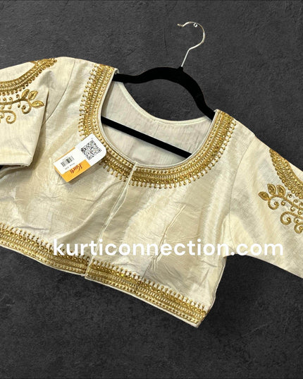 Readymade blouse | silk blouse - Kurti Connection USA