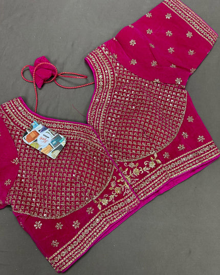 Velvet blouse - Kurti Connection USA
