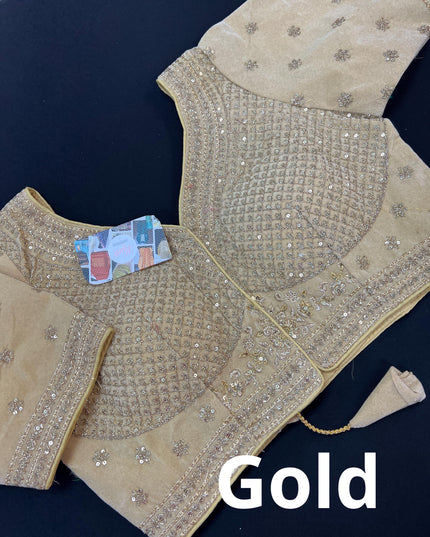 Velvet blouse - Kurti Connection USA