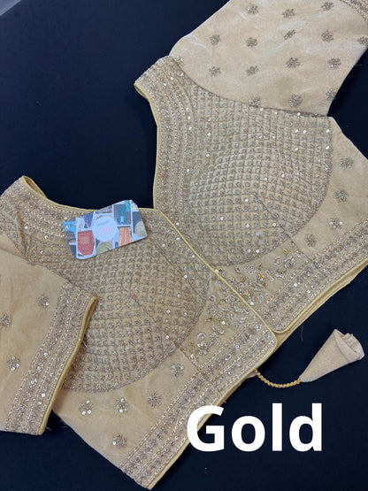 Velvet blouse