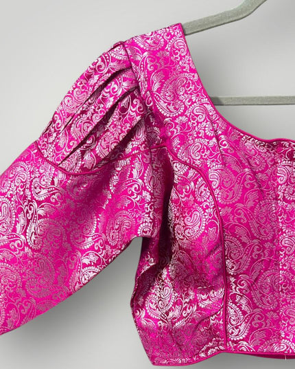 Rani pink blouse - Kurti Connection USA