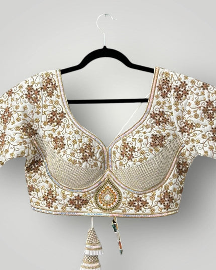 Heavy work blouse - Kurti Connection USA