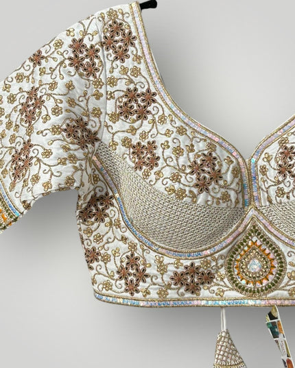 Heavy work blouse - Kurti Connection USA