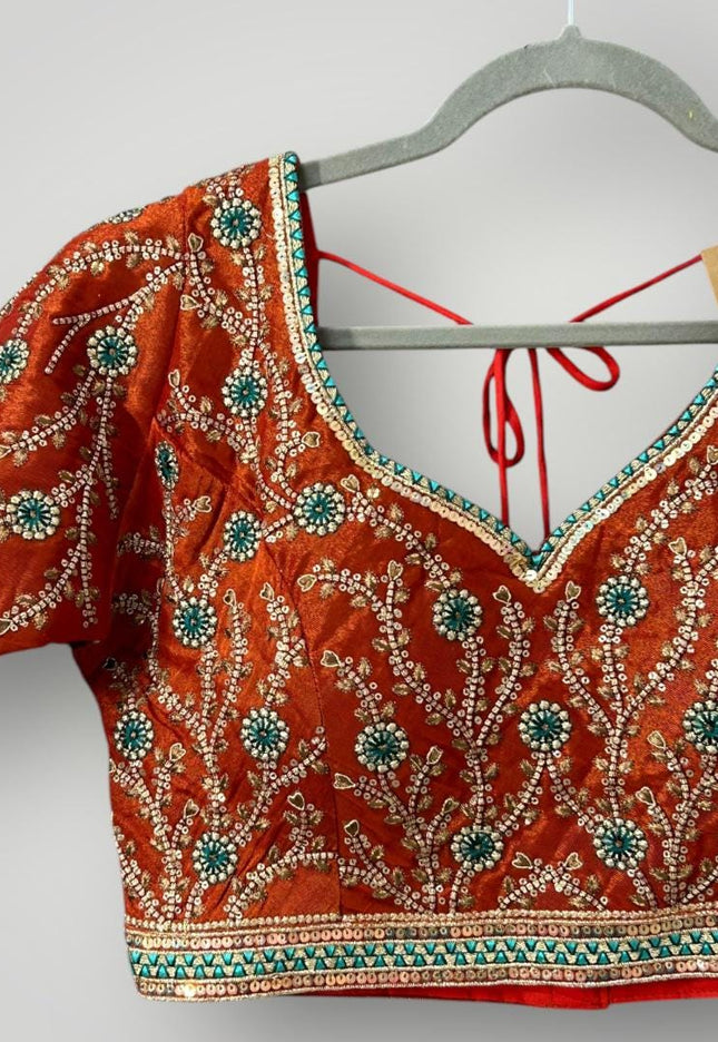 Silk Blouse - Kurti Connection USA