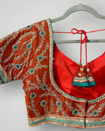 Silk Blouse - Kurti Connection USA