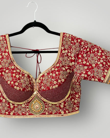 Sabyasachi cut | readymade blouse - Kurti Connection USA